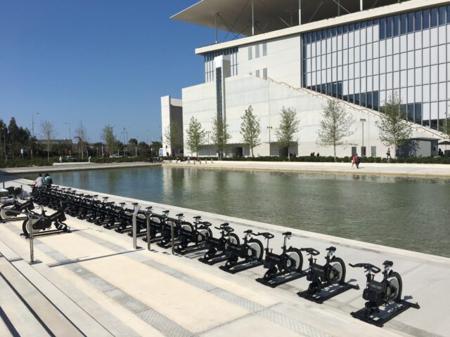 RealRyder Bike at Stavros Niarchos Foundation Cultural Center