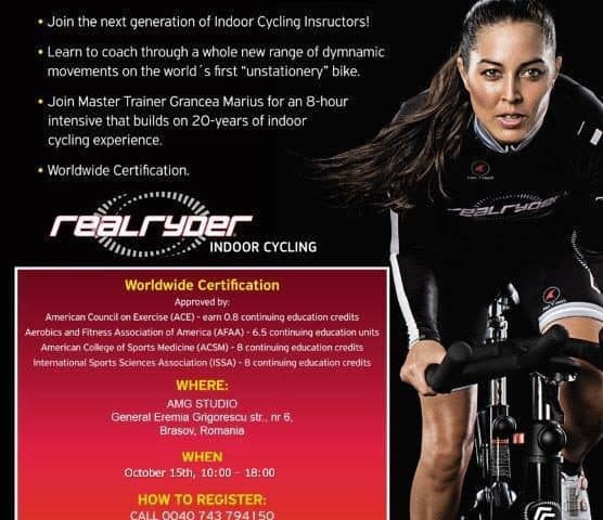22nd RealRyder® Certification Seminar, Brasov, October 2017