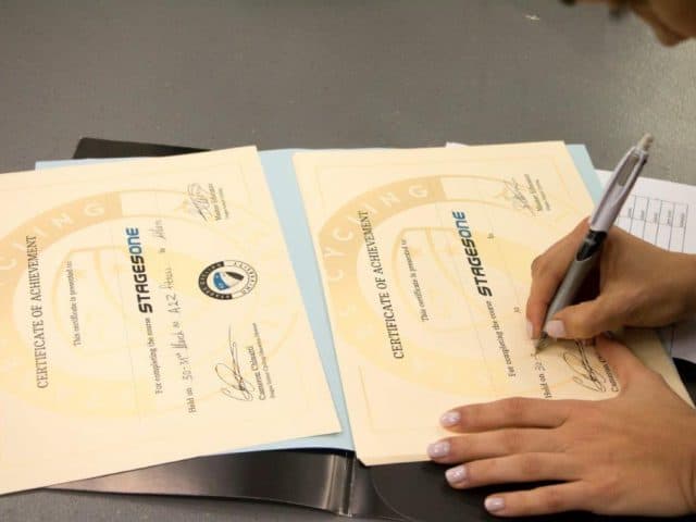 Stages University | StageOne Certification, March 2019