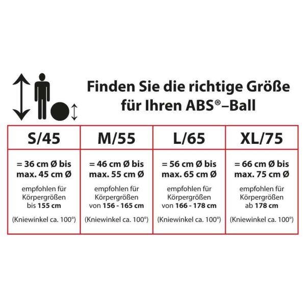Μπάλα Fitball Powerball ABS 55cm