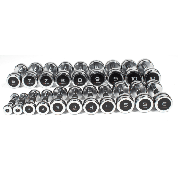 Αλτήρες Xρωμίου 1-10 κιλά – Chromed Dumbbells kit 1-10kg