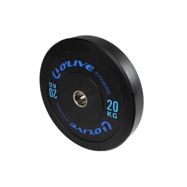 Ολυμπιακοί Δίσκοι βαρών - Bumper Olympic Discs Black