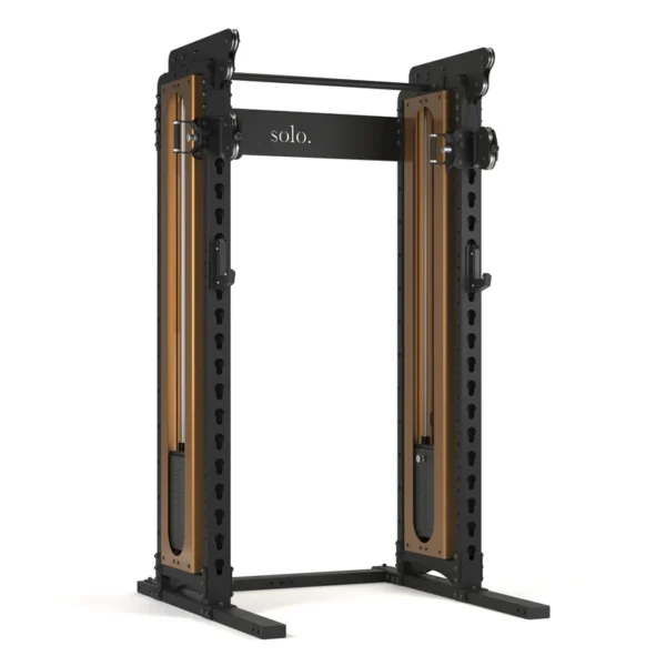 Solo Half Squat Rack with Dual Cable System Solo Half Squat Rack with Dual Cable System