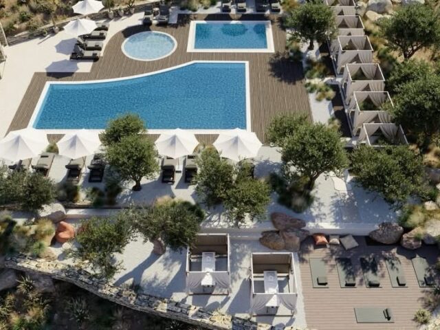 Golden Milos Beach House | Ourdoor Gym